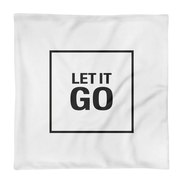 HOUSSE DE COUSSIN LET IT GO (blanc) – IONKS N1