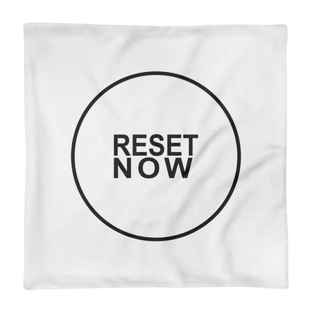 HOUSSE DE COUSSIN RESET NOW (blanc) – IONKS