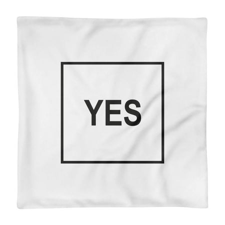 HOUSSE DE COUSSIN YES (blanc) – IONKS N1