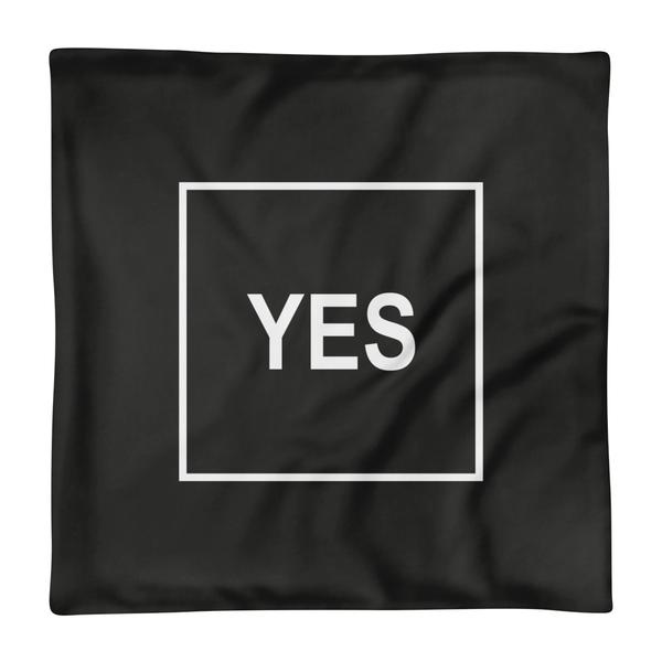 HOUSSE DE COUSSIN YES (noir) – IONKS N1