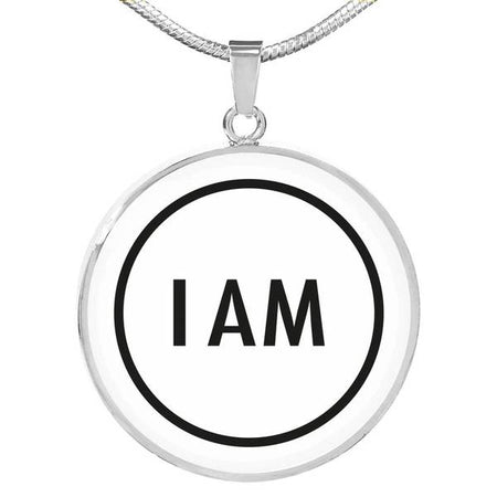 PENDENTIF I AM (blanc) – IONKS N1