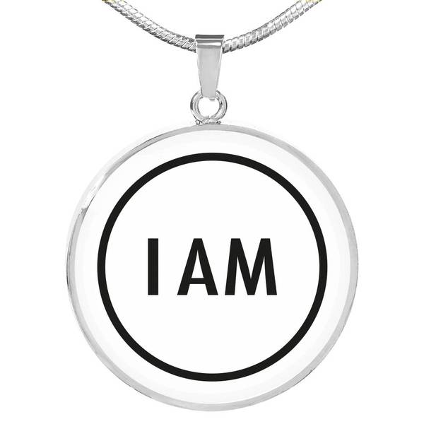 PENDENTIF I AM (blanc) – IONKS N1