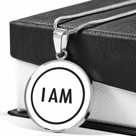 PENDENTIF I AM (blanc) – IONKS N2