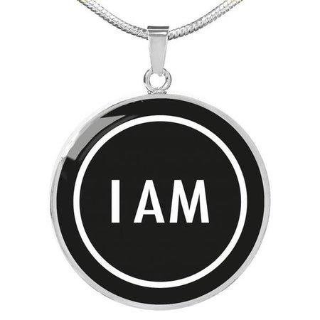 PENDENTIF I AM (noir) – IONKS N1