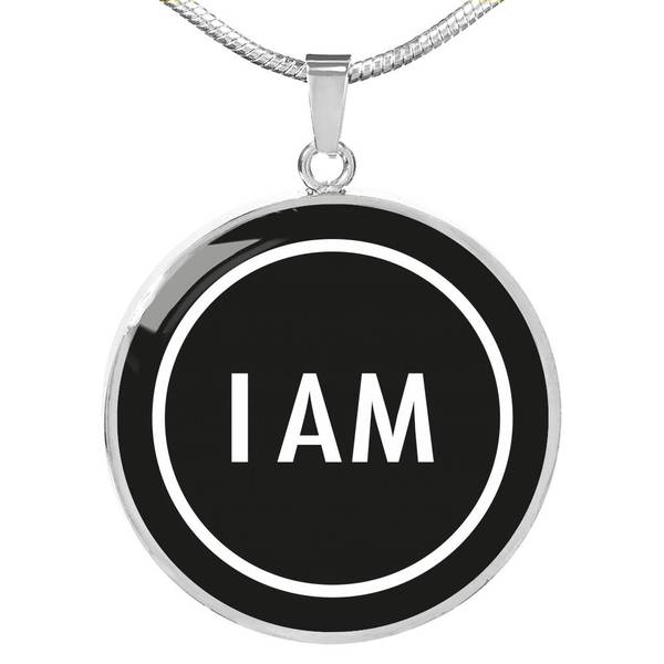 PENDENTIF I AM (noir) – IONKS N1