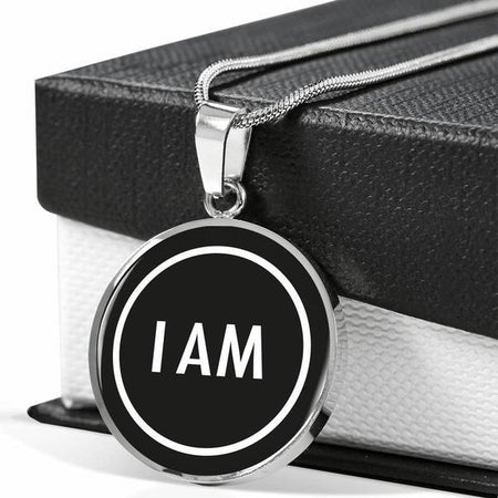 PENDENTIF I AM (noir) – IONKS N2