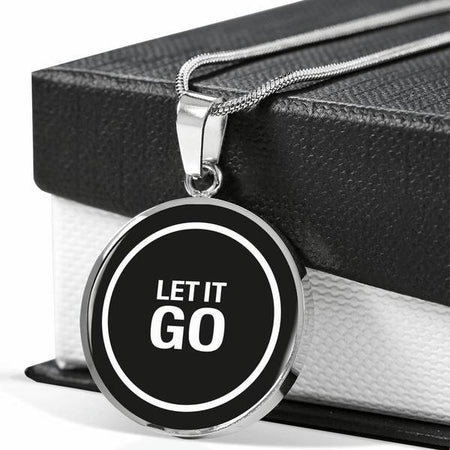PENDENTIF LET IT GO (noir) – IONKS N2