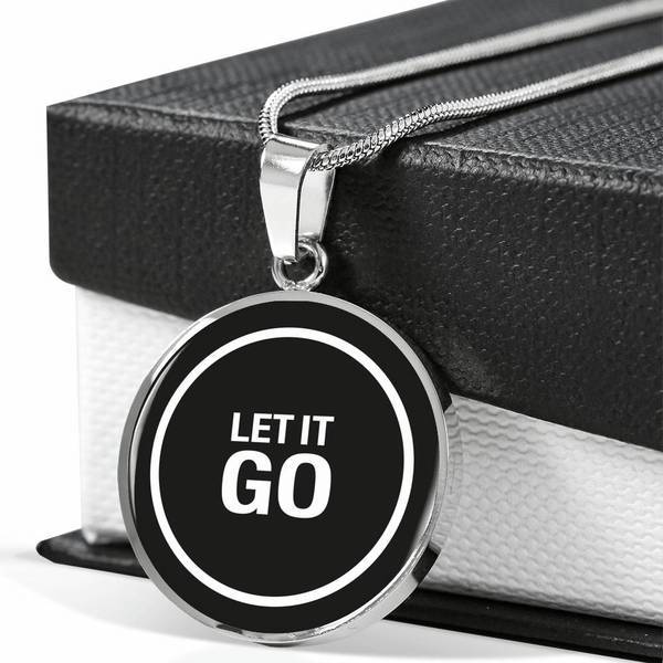 PENDENTIF LET IT GO (noir) – IONKS N2