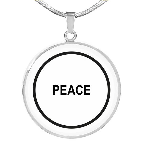 PENDENTIF PEACE (blanc) – IONKS N1