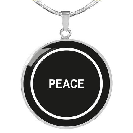 PENDENTIF PEACE (noir) – IONKS N1
