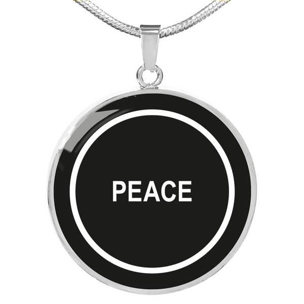 PENDENTIF PEACE (noir) – IONKS N1