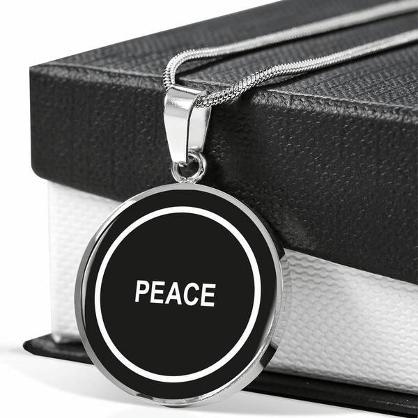 PENDENTIF PEACE (noir) – IONKS N2