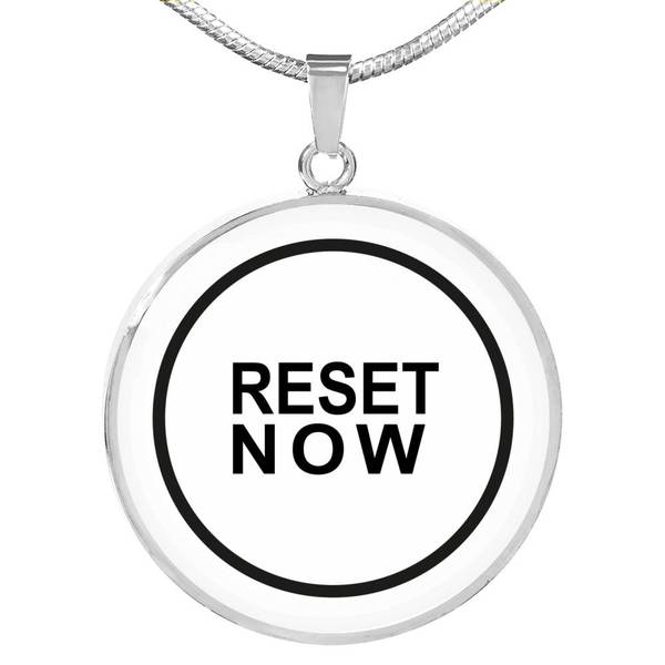 PENDENTIF RESET NOW (blanc) – IONKS N1