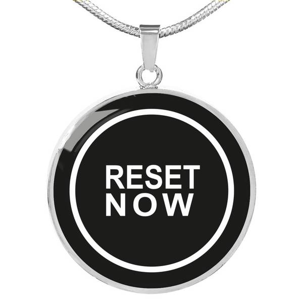 PENDENTIF RESET NOW (noir) – IONKS N1