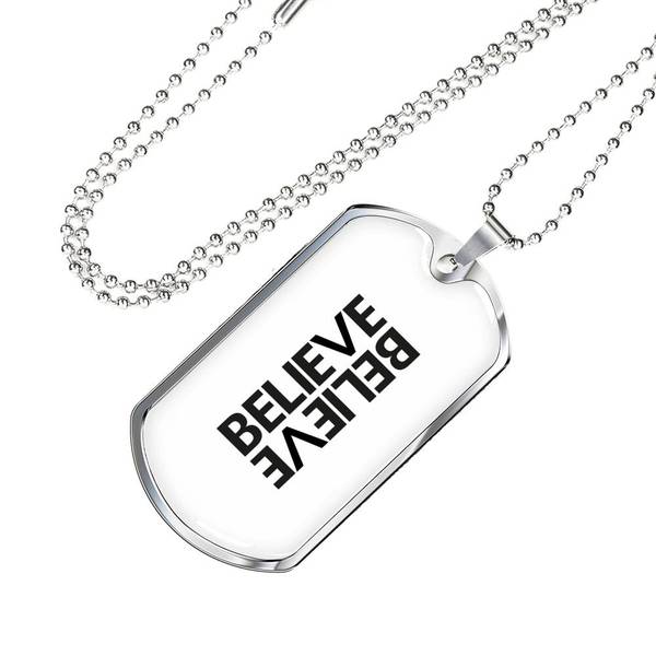 PLAQUE ID BELIEVE (blanc) – IONKS N1