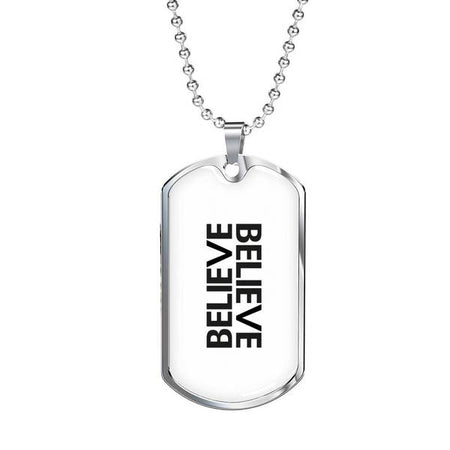 PLAQUE ID BELIEVE (blanc) – IONKS N2