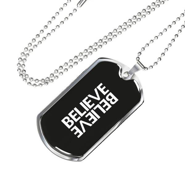 PLAQUE ID BELIEVE (noir) – IONKS