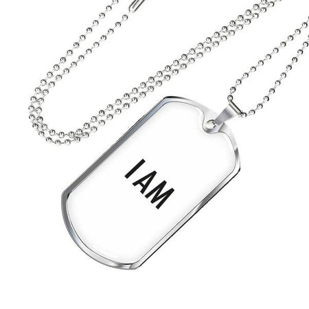 PLAQUE ID I AM (blanc) – IONKS N1