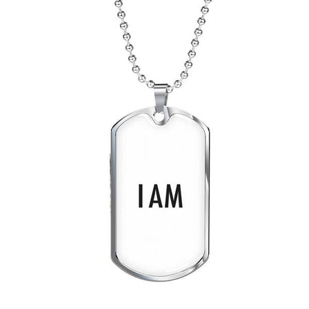 PLAQUE ID I AM (blanc) – IONKS N2