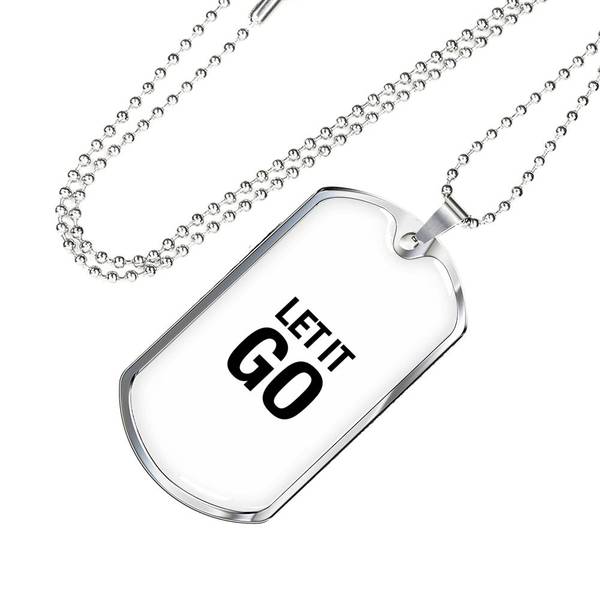 PLAQUE ID LET IT GO (blanc) – IONKS N1