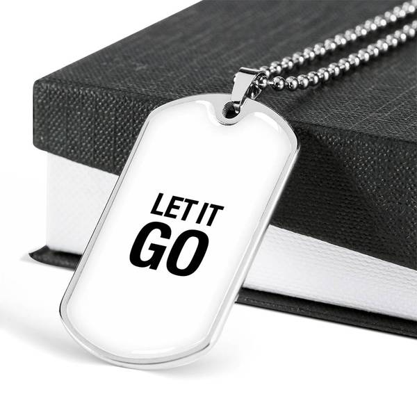 PLAQUE ID LET IT GO (blanc) – IONKS N4