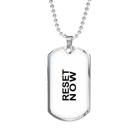 PLAQUE ID RESET NOW (blanc) – IONKS N2