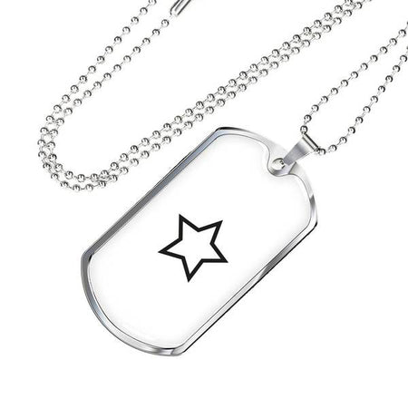 PLAQUE ID STAR (blanc) – IONKS N1