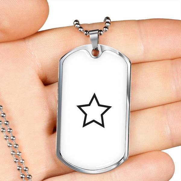 PLAQUE ID STAR (blanc) – IONKS N3