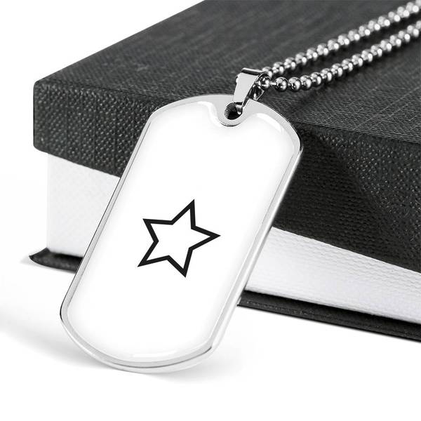 PLAQUE ID STAR (blanc) – IONKS N4