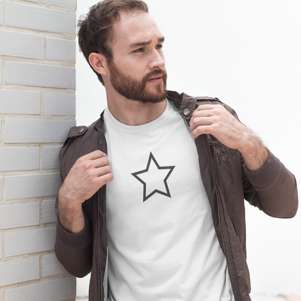 T-SHIRT UNISEXE STAR (blanc) – IONKS