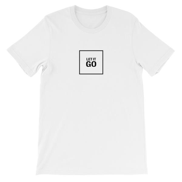 T-SHIRT UNISEXE LET IT GO (blanc) – IONKS N1