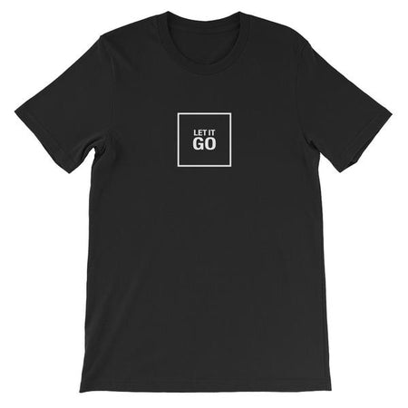 T-SHIRT UNISEXE LET IT GO (noir) – IONKS N1