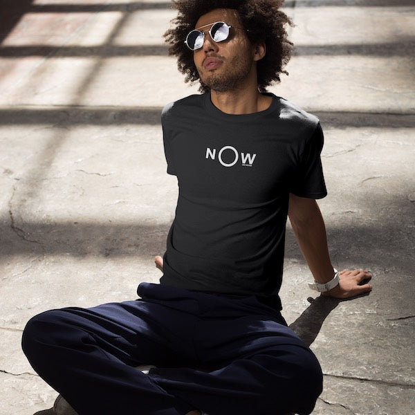 T-SHIRT UNISEXE NOW OR NEVER (noir) – IONKS M1