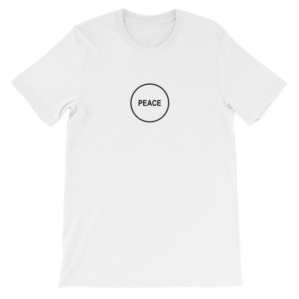 T-SHIRT UNISEXE PEACE (blanc) – IONKS N1