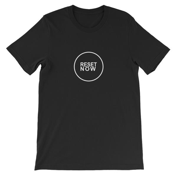 T-SHIRT UNISEXE RESET NOW (noir) – IONKS N1