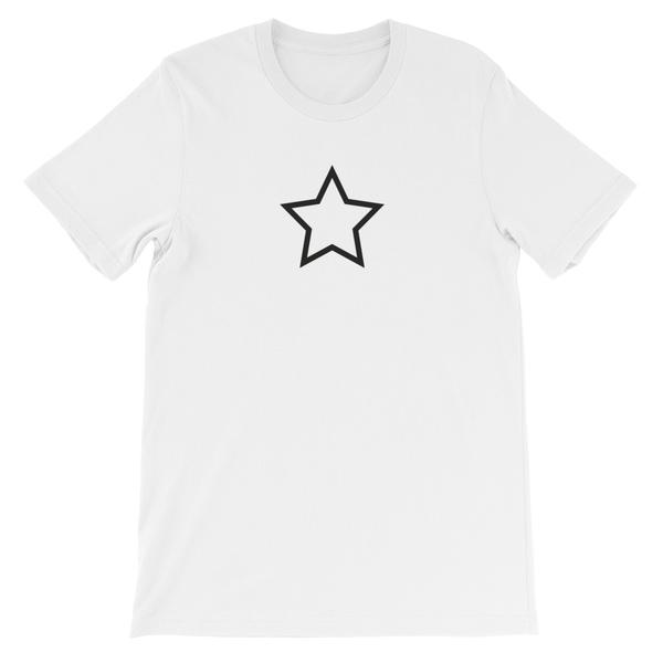 T-SHIRT UNISEXE STAR (blanc) – IONKS N1