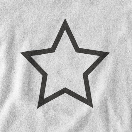 T-SHIRT UNISEXE STAR (blanc) – IONKS N2