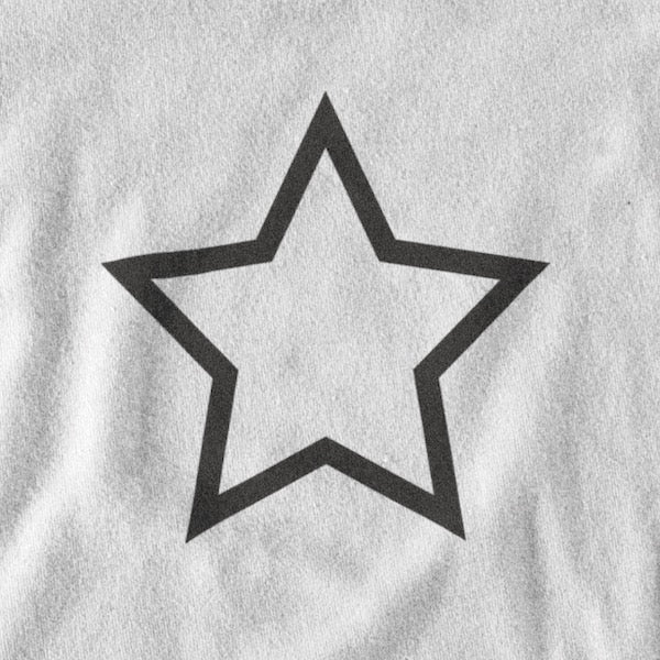 T-SHIRT UNISEXE STAR (blanc) – IONKS N2