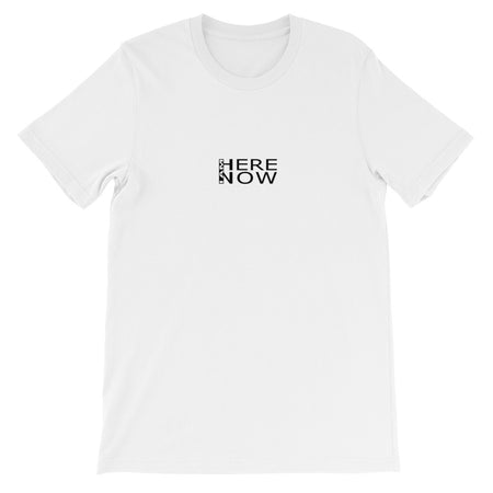 T-SHIRT UNISEXE I AM HERE NOW (blanc) – IONKS N1